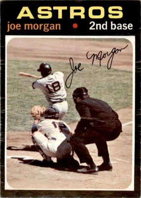 1971 Topps #264 Joe Morgan Houston Astros FR - Image 1 of 2