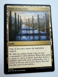 Path of Ancestry Commander: Outlaws of Thunder Junction Regular OTC - Picture 1 of 1