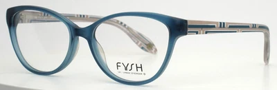FYSH 3507 560 Peacock Nude Womens Semi Cat Eye Eyeglasses 53-16-135 B:39 - Image 1 of 4