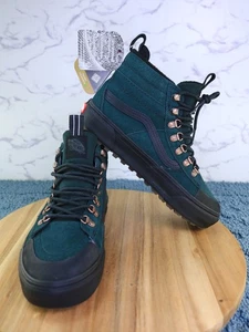 Vans Sk8-Hi MTE-2 Botas para Clima Frío Gamuza Verde HydroGuard Primaloft M11/W12.5 - Imagen 1 de 24