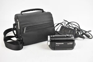 Panasonic HC-V100 Digital Camcorder Black 42x Zoom with Charger & Case Untested - Picture 1 of 12
