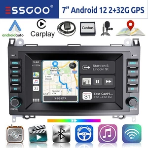 Für Mercedes B Klasse W169 W245 VW Crafter Android 12 Carplay Autoradio GPS NAVI - Bild 1 von 22