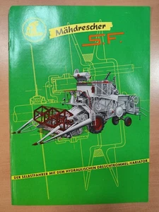 Claas Mähdrescher S.F. Traktor Prospekt Tractor brochure M3 - Picture 1 of 5