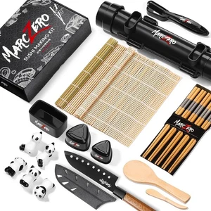 MarcZero Sushi Making Kit, 22 in 1 Bazooka 22pcs Tool Plus, Black  - Picture 1 of 8
