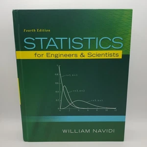 Statistics for Engineers & Scientists Fourth Ed. Book, William Navidi Great Cond - Bild 1 von 9