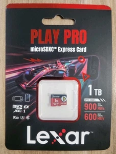 Carte microSD Express Lexar 1 To Play PRO Nintendo Switch 2 - Photo 1 sur 8