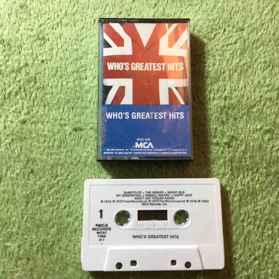 The Who – Greatest Hits. *1983 Cassette Re-Issue (EX) Copy - Image 1 of 3