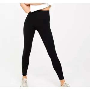 Aerie Offline Goals 7/8 Hi Rise Legging schwarz Yoga sportlich Laufen Gr. S - Bild 1 von 11