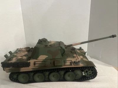 German Panther Type G Radio Control Battle Tank 1:16 Scale, Works,  No Box. - Image 1 of 4
