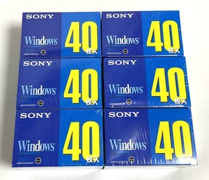 Sony 3.5" 2HD Floppy Disk 1.44MB DOS/V Format 240pcs 40MF2HDGEDV New SealedJapan - Picture 1 of 6