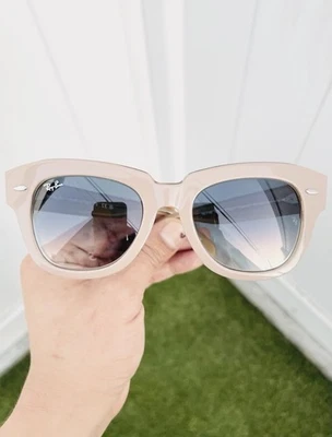 Ray Ban State Street RB2186 2186 Beige 1297/3M Talla 49/20 Estuche Incluido Nuevo Con Etiquetas Foto 1 de 4