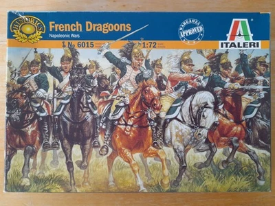 Italeri 1/72 FRENCH DRAGOONS Napoleonic Waterloo Figures Set 6015 Boxed & Sealed - Image 1 of 4