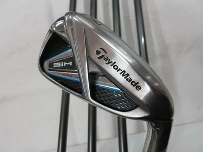 TaylorMade SIM MAX Iron Set 6-9,Pw 5pc Flex Stiff TENSEI BLUE TM60 Graphite - Image 1 of 4