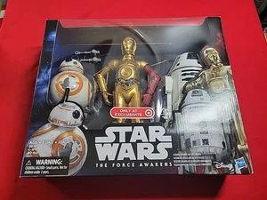 Star Wars Force Awakens 3 Pack Droid Set C-3PO BB-8 R0-4LO Target Exclusive - Bild 1 von 4