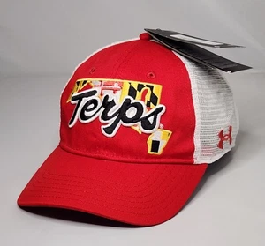 Under Armour Maryland Terps Embroidered Snapback Hat NCAA - Picture 1 of 5