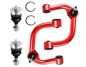 Front Upper Control Arms Compatible with Ford F-150 2004-2022 2WD/4WD - Adjustab - Picture 1 of 8