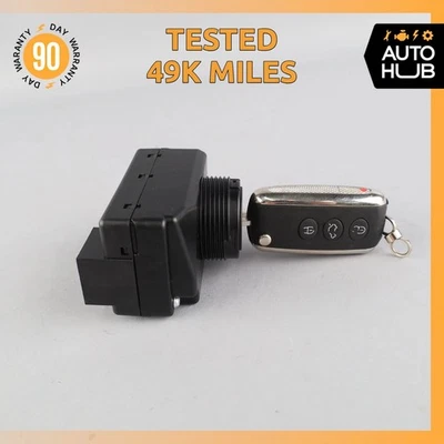 03-18 Bentley Continental GTC GT Start Ignition Switch Module w/ Key OEM 49k - Image 1 of 4