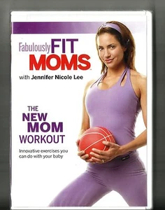 JENNIFER NICOLE LEE: Fabulously Fit Moms (2007, DVD) BRAND NEW: New Mom Workout - Picture 1 of 2