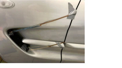 Rejillas de ventilación lateral para Chevrolet Corvette C5 cubierta de guardabarros 1997-2004 Chevy Grill Foto 1 de 4