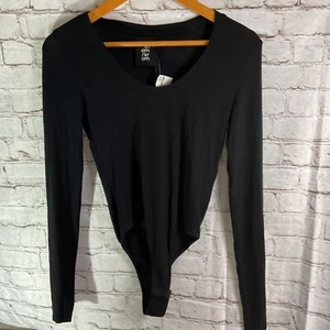 Thom Krom U-Ausschnitt Body Gr. XS schwarz langarm Lagenlook klassisch Capsule - Bild 1 von 4