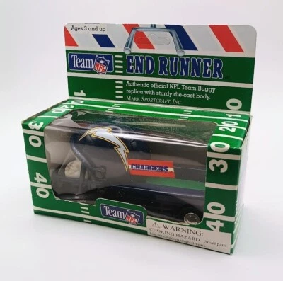 De colección 1993 Mark Sportcraft San Diego Chargers NFL Diecast End Runner sellado Foto 1 de 4
