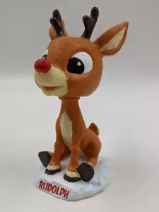 Rudolph the Red Nosed Reindeer Bobblehead - Christmas Collectible Classic TV - Picture 1 of 4