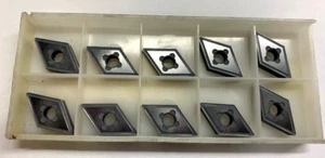 (10 PC) Tungaloy DNMG150408-33 GRADE: I9208 CERMET INSERT - Picture 1 of 2