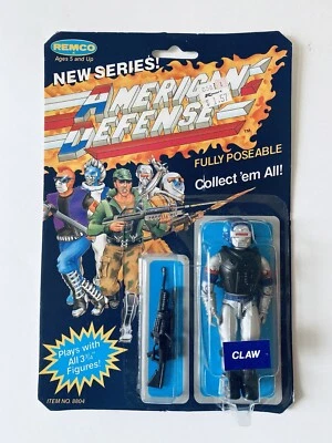 RARO! De colección 1987 Remco American Defense - Garra Foto 1 de 4