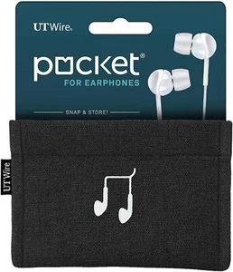 UT Draht Tasche Ohrhörer Kopfhörer Etui Tasche Organizer (3er Pack) - Bild 1 von 9