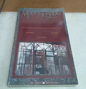 Libro de bolsillo de colección Epic Comics Moon Shadow novela gráfica para adultos cómic 1989 - Imagen 1 de 3