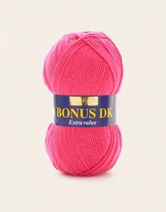 Sirdar Hayfield Bonus Punto Doble Dk Lana 100g-944 Cupido - Imagen 1 de 1