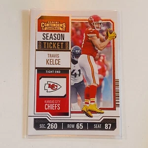 2023 Panini Contenders - Season Ticket Travis Kelce #52 - Football Trading Card - Picture 1 of 2