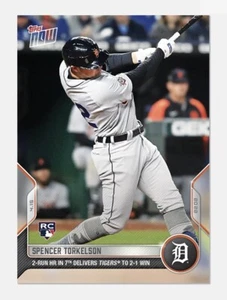 2022 Topps MLB Now #59 SPENCER TORKELSON 2R HR DETROIT TIGERS ROOKIE RC - Picture 1 of 2