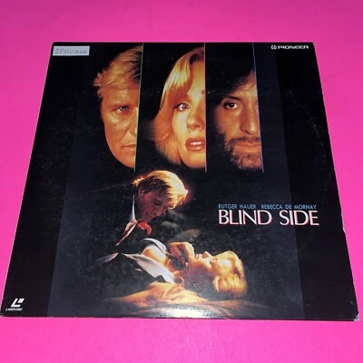 Blind Side Rebecca De Mornay Rutger Hauer LaserDisc- Japan Import Foto 1 de 3