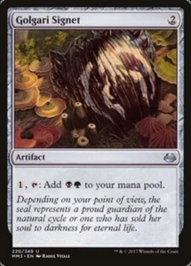 *MRM* ENGLISH Golgari Stempel - Golgari Signet MTG Magic MM3 - Bild 1 von 1
