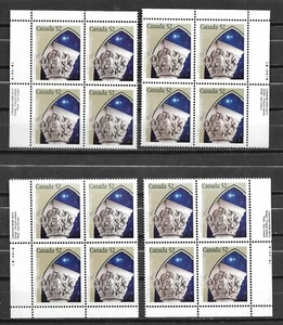 pk01609:Stamps-Canada #1586 Christmas Annunciation 52 cent Plate Block Set - MNH - Picture 1 of 1