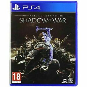 Sony Playstation 4 PS4 Game Middle Earth Shadow of War New Sealed