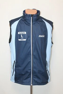 Chaleco de esquí Swix Star X chaleco sin mangas para hombre chaqueta invierno azul talla L adultos Foto 1 de 4