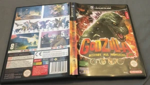 Godzilla Destroy All Monsters Melee Nintendo GameCube PAL Version  MANUAL INC - Picture 1 of 2