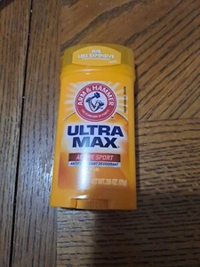 2 Pack Arm & Hammer UltraMax Active Sport Solid Antiperspirant Deodorant 2.6 oz - Picture 1 of 2