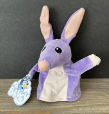 Bluey BOB BILBY Puppet PLUSH FRIENDS purple stuffed animal MOOSE TOYS Disney NEW