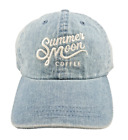Adult SUMMER MOON COFFEE CAP Light Blue - OSFM - Adjustable