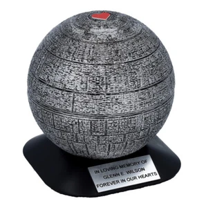 Keepsake with heart Similar to Death Star , suitable for part of the ashes - Picture 1 of 9