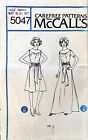 Mccalls 5047 1970S Ladies? Dress & Sash Sewing Pattern Size 10-12 Small.
