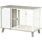 PawHut Dog Crate Furniture, Indoor Dog Kennel Side End Table, 98x48x70.5 cm