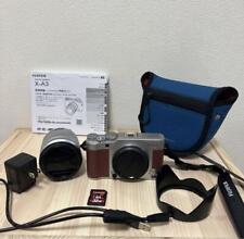 Fujifilm X A3 Digital Camera BROWN Battery & charger Good