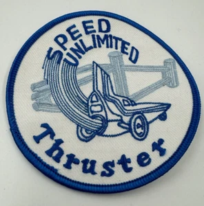 Rare Vintage 1970's Authentic Thruster Speed Unlimited BMX Bikes Sew On Patch VC - Bild 1 von 5