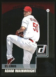 2015 Donruss Preferred Gold #33 Adam Wainwright /299