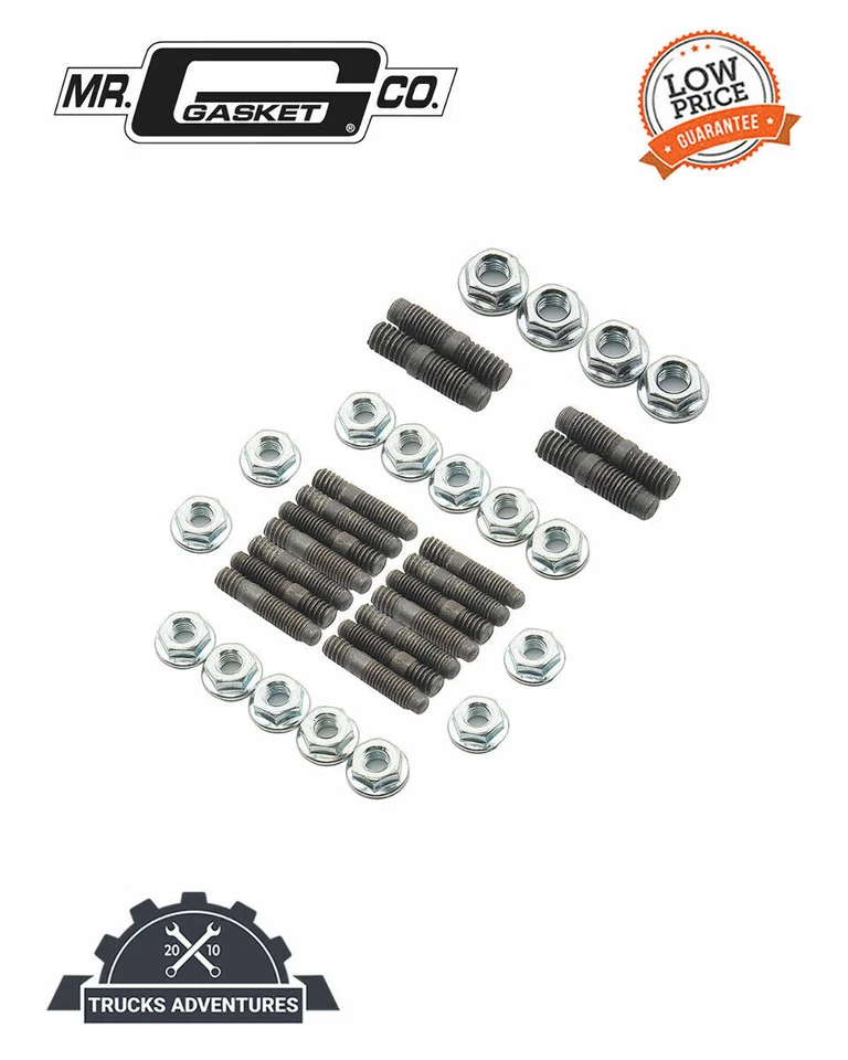 Mr Gasket 6315 Ultra Seal Oil Pan Stud Kit | Auto Pieza de Alta Calidad, Universal F Foto 1 de 2