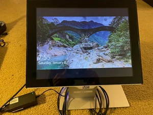 Aures 15" Sango Touch Screen PCAP ART-03184 USB Point of Sale POS Monitor *MINT* - Picture 1 of 7